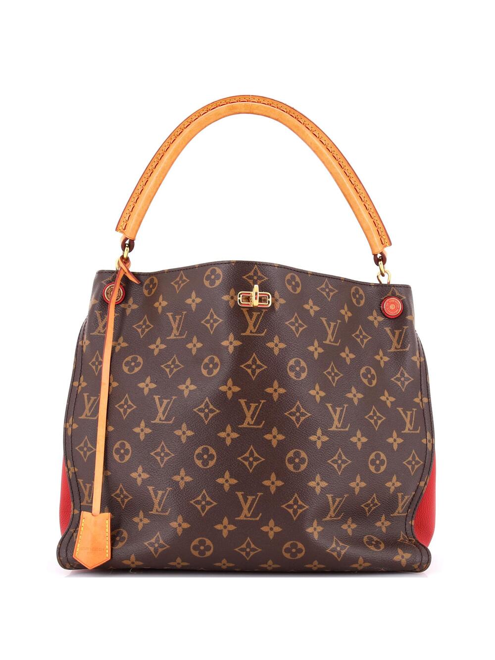 Louis Vuitton Gaia Handbag Canvas #279240L18B